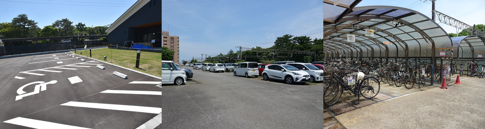 高鍋駅交流拠点施設の駐車場の写真