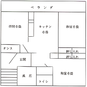 部屋見取図例の画像