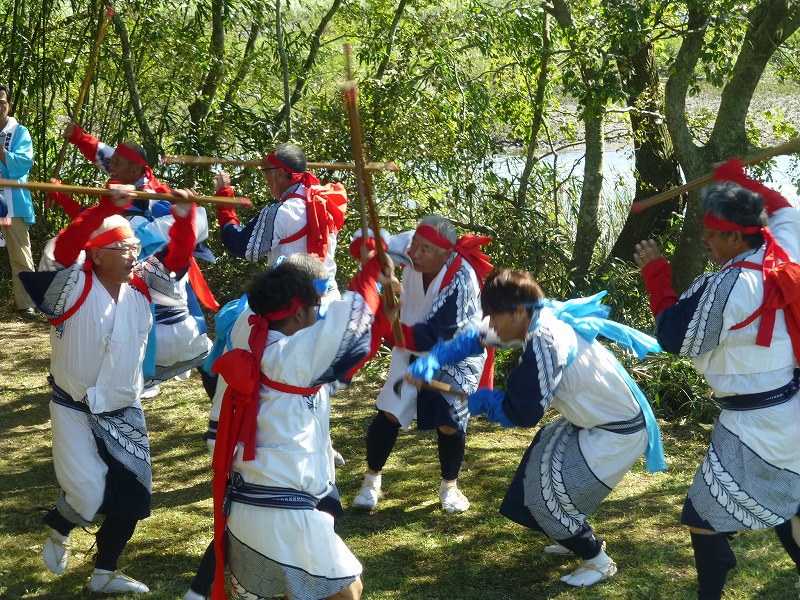 鴫野棒踊り