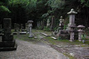the picture of Akizuki cemetery