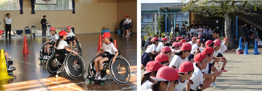 運動教室の様子_高鍋東小学校