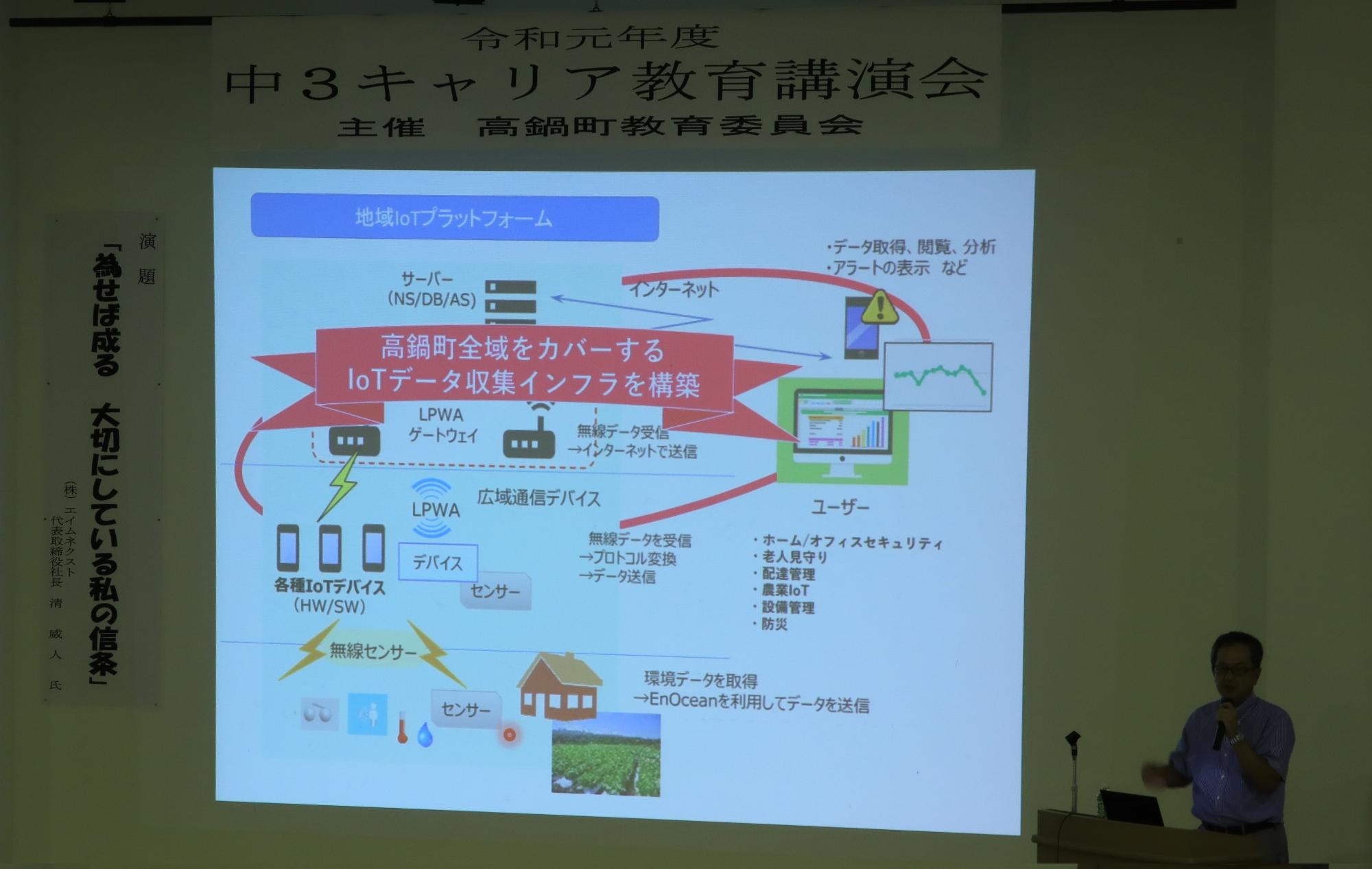 高鍋町をフィールドとしたIoTの取り組みの紹介