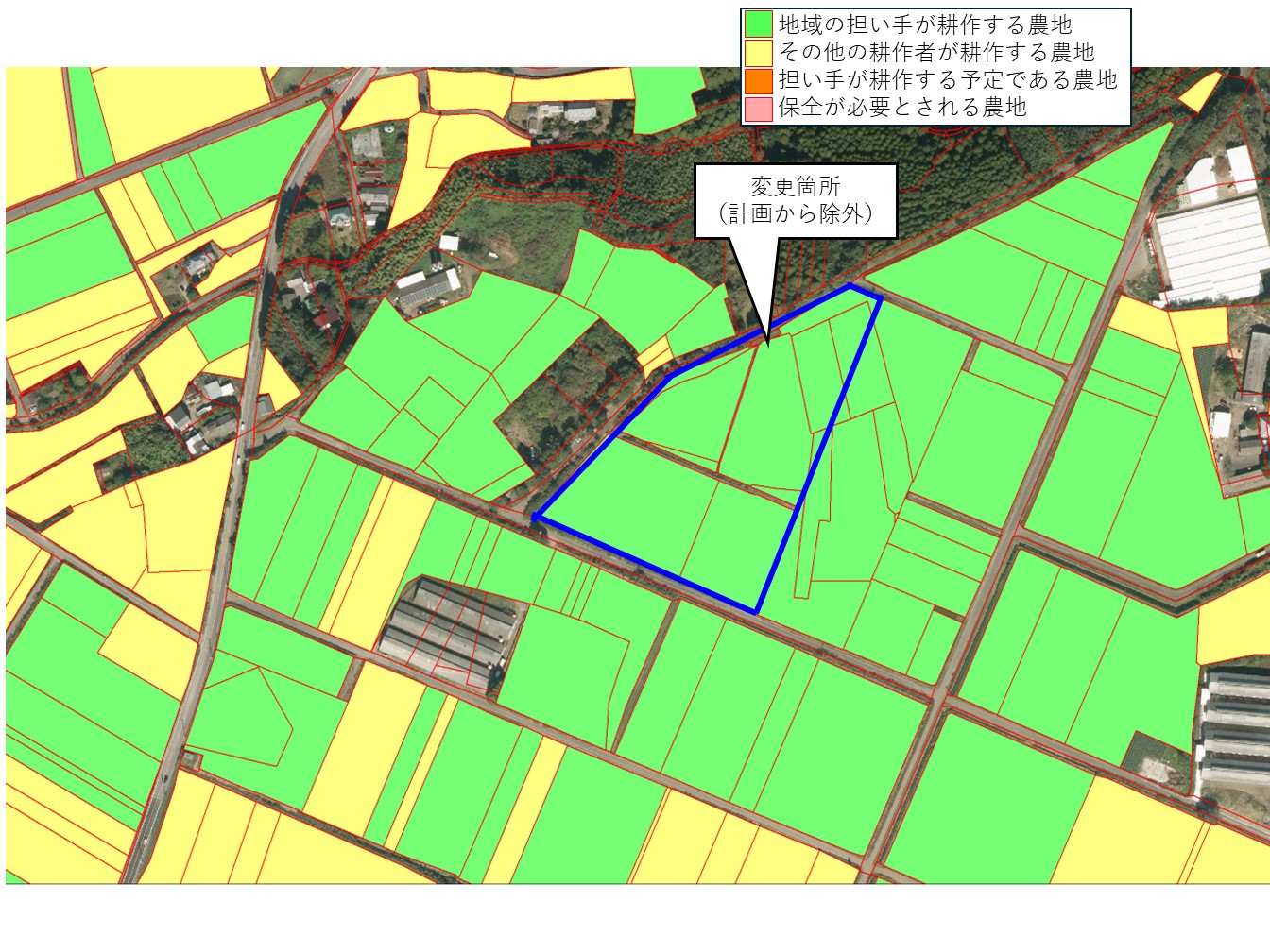 高鍋南地区（変更箇所）
