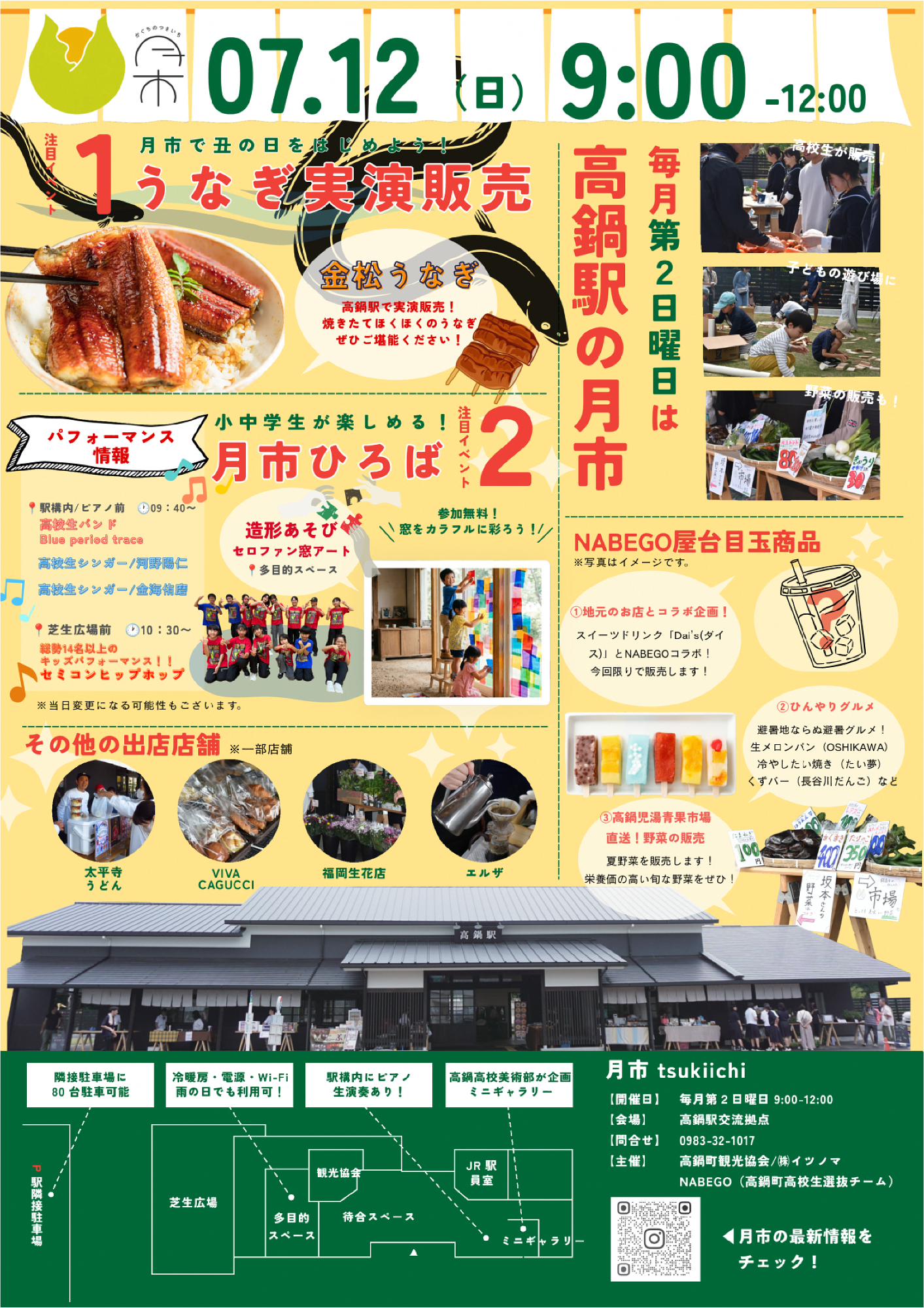 かぐちの月市チラシ7月12日
